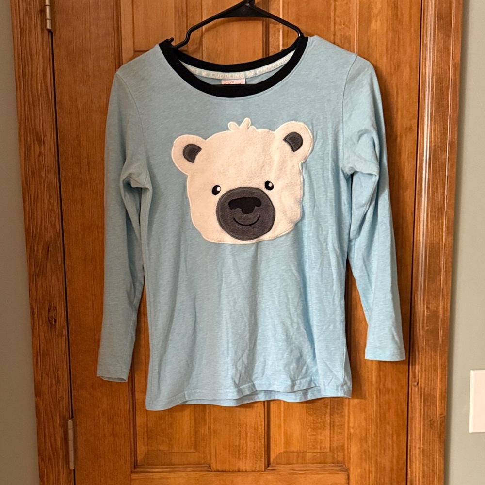 Women’s Polar Bear pajama shirt